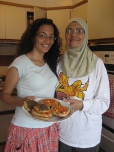 Nehad and her Mom